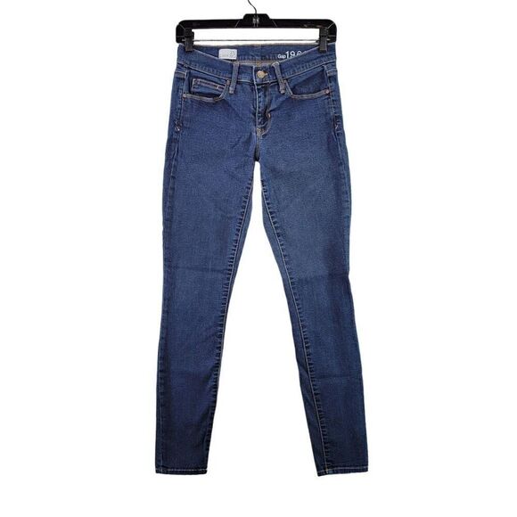 Gap Mid Rise Legging Jeans Sz 27R - Picture 1 of 11